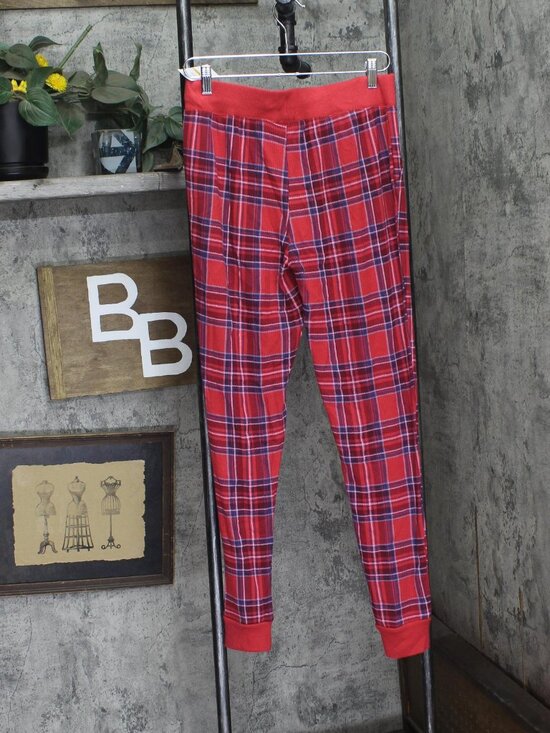Gap Body Red Gap Body Ribbed Holiday Jogger Pajama Pants G1249Xllma S Sz S main image 5